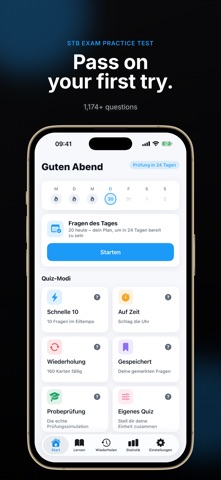 German Tax Advisor Exam Prep iPhone screenshot