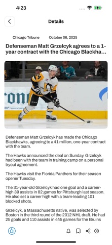 Hockey News, Scores & Videos screenshot
