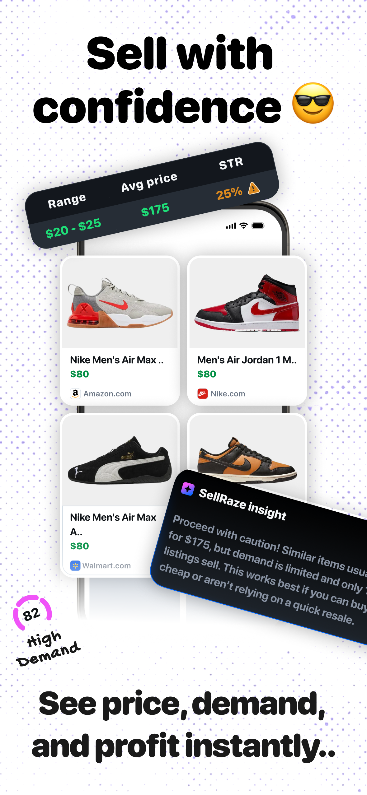 SellRaze: List, sell, earn