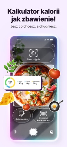 OXY Dieta, kalkulator kalorii iPhone screenshot