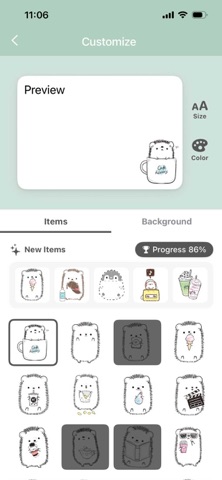 Memo Pad @ ANIMAL LIFE +Widget screenshot