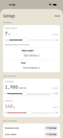 Meal IQ - AI Calorie Tracker Screenshot 1 of 5