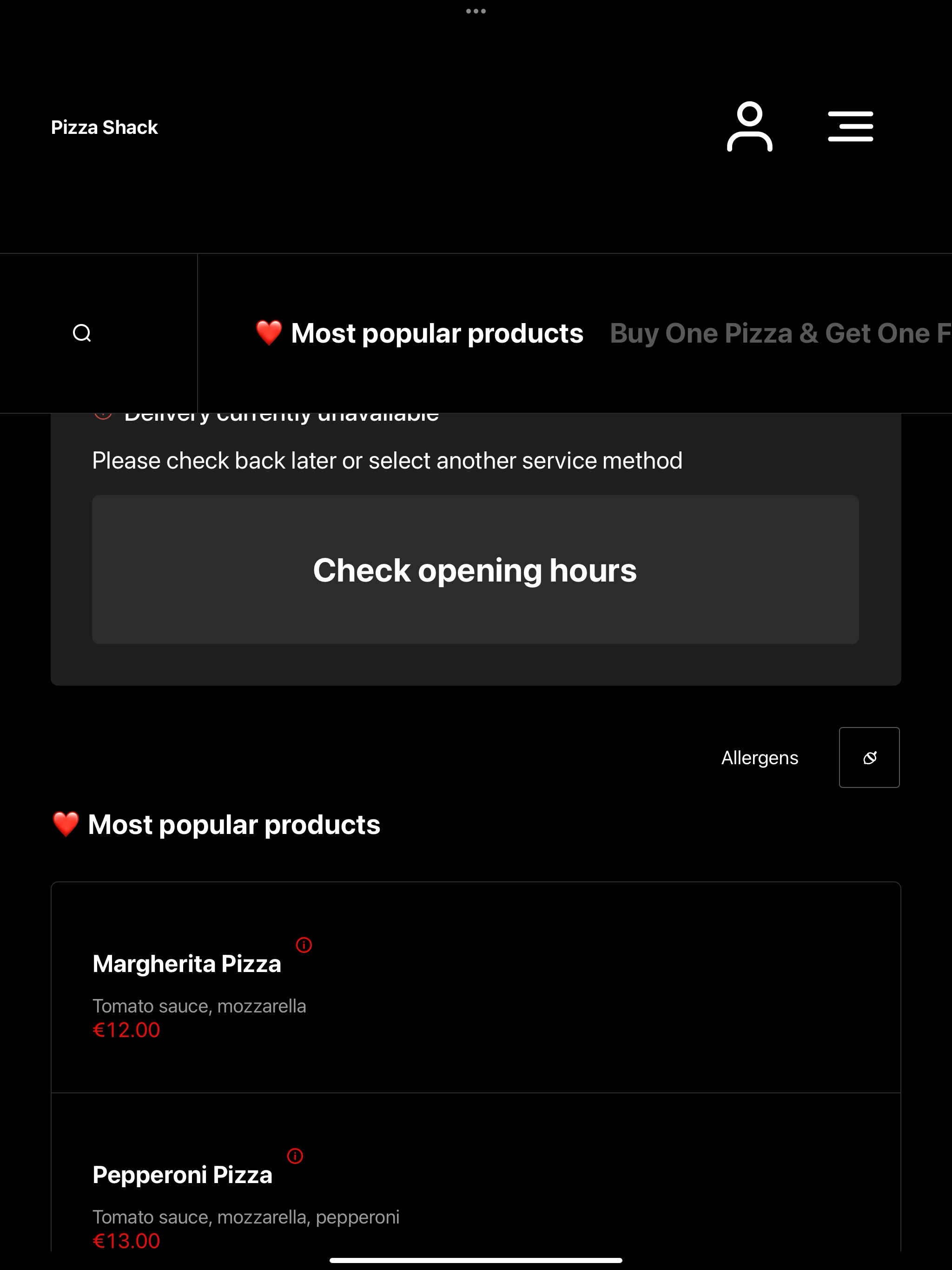 Pizza Shack Kilcoole IE screenshot 7