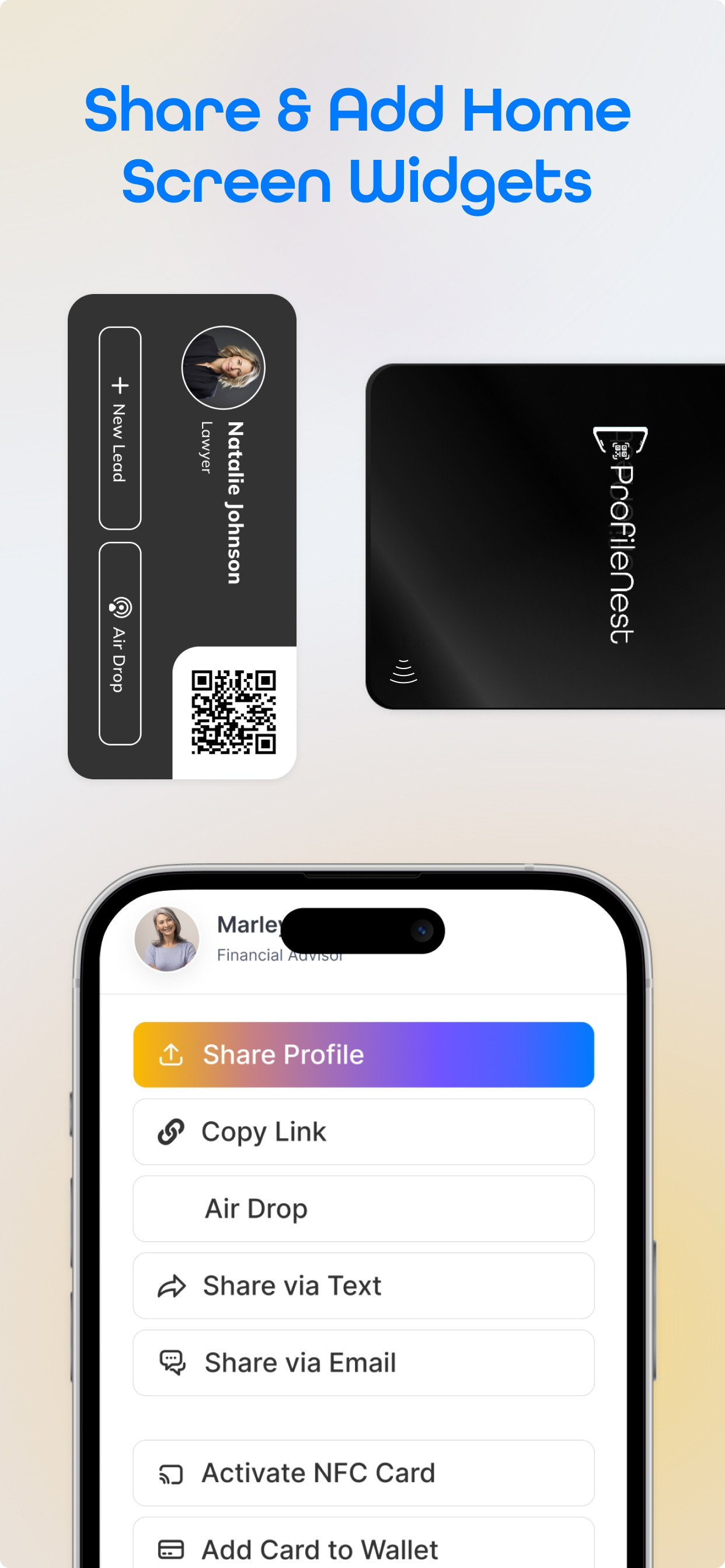 ProfileNest: Digital Card screenshot 7