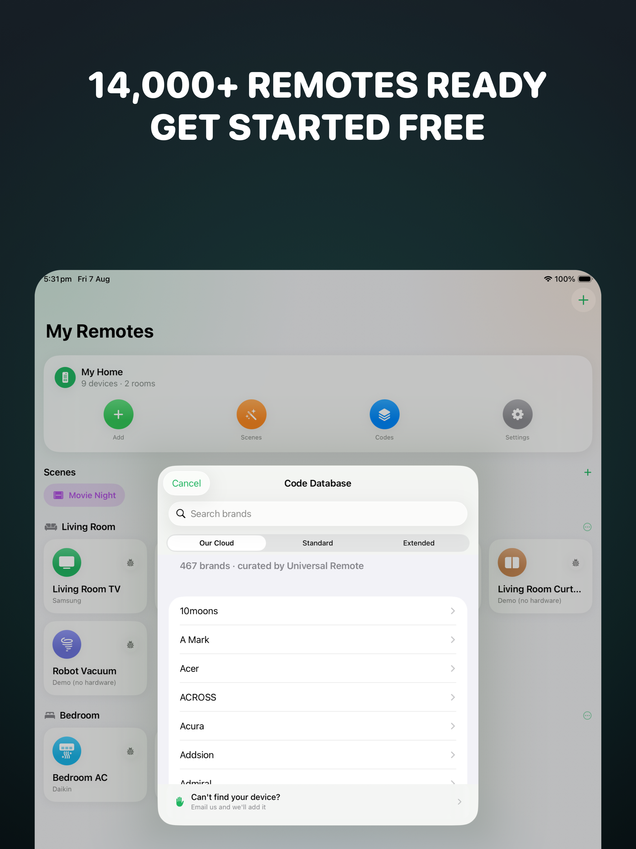 Smart Remote - TV & AC screenshot 20