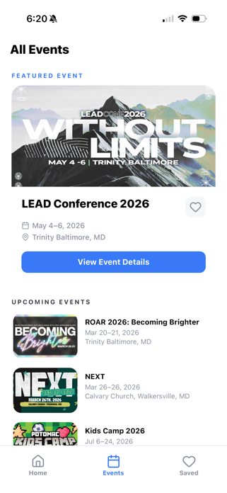 PMN Events Screenshot 2 of 5