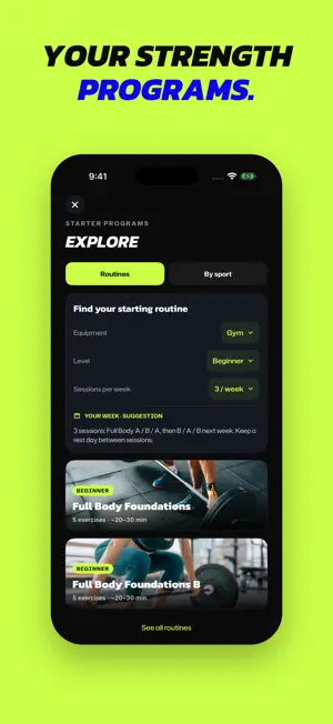 EGON: Workout & Gym Tracker screenshot 3