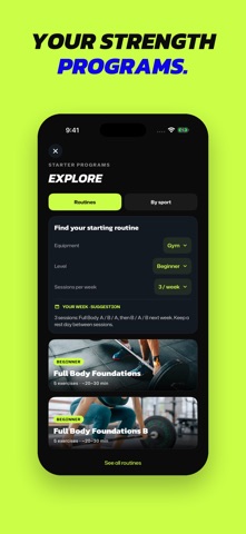EGON: Workout & Gym Tracker Screenshot 3 of 10