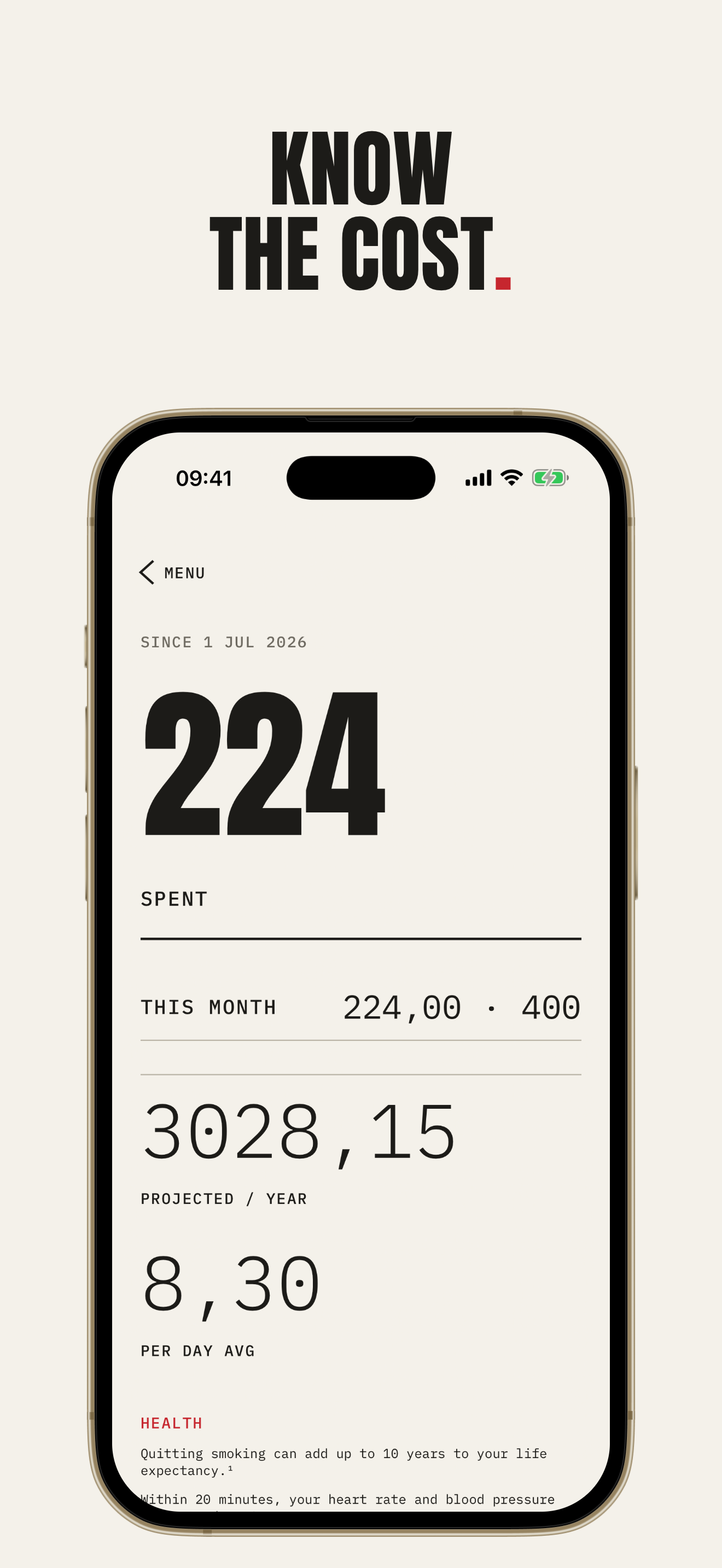 Loosie: Cigarette Tobacco Log screenshot 6