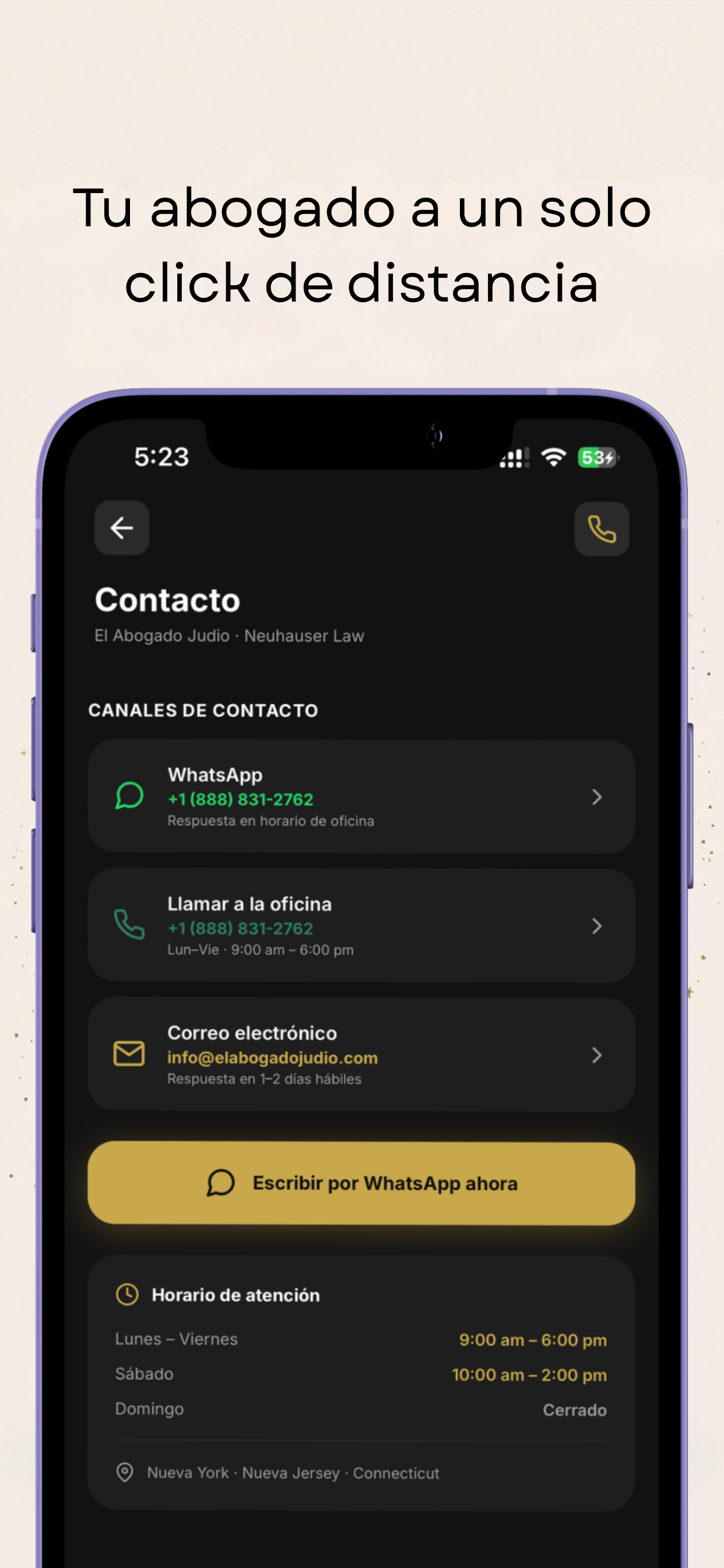 Abogado Judio screenshot 4