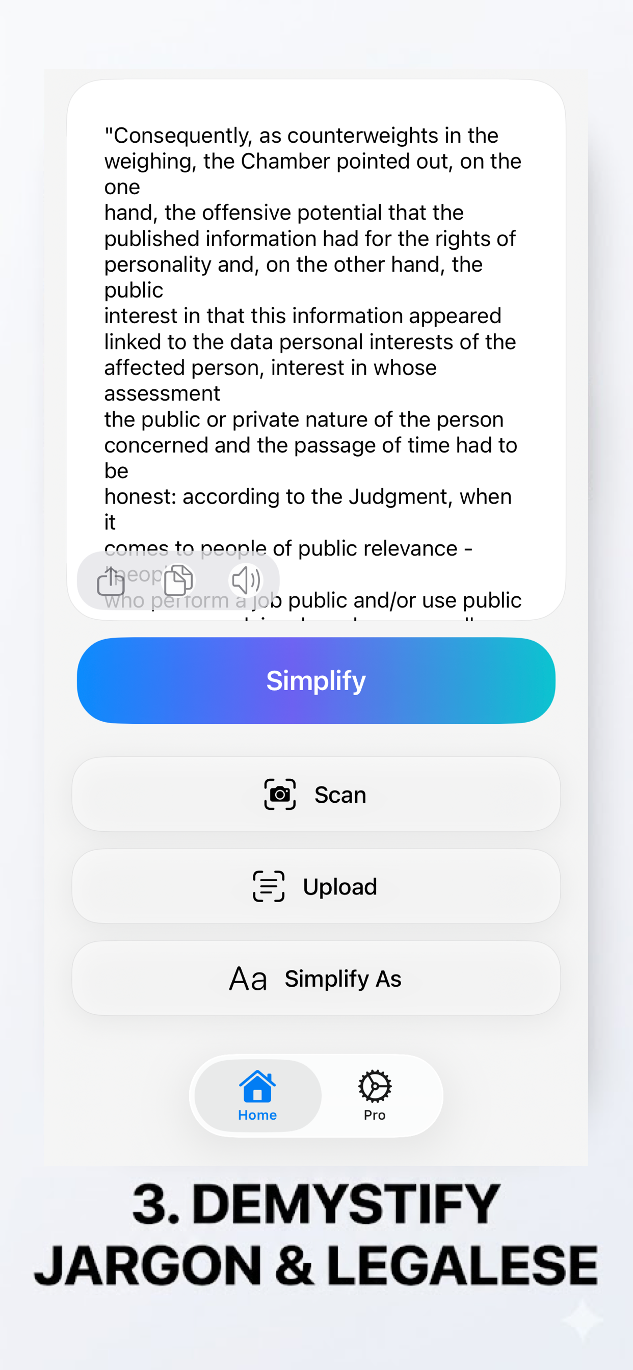 Simplify Text