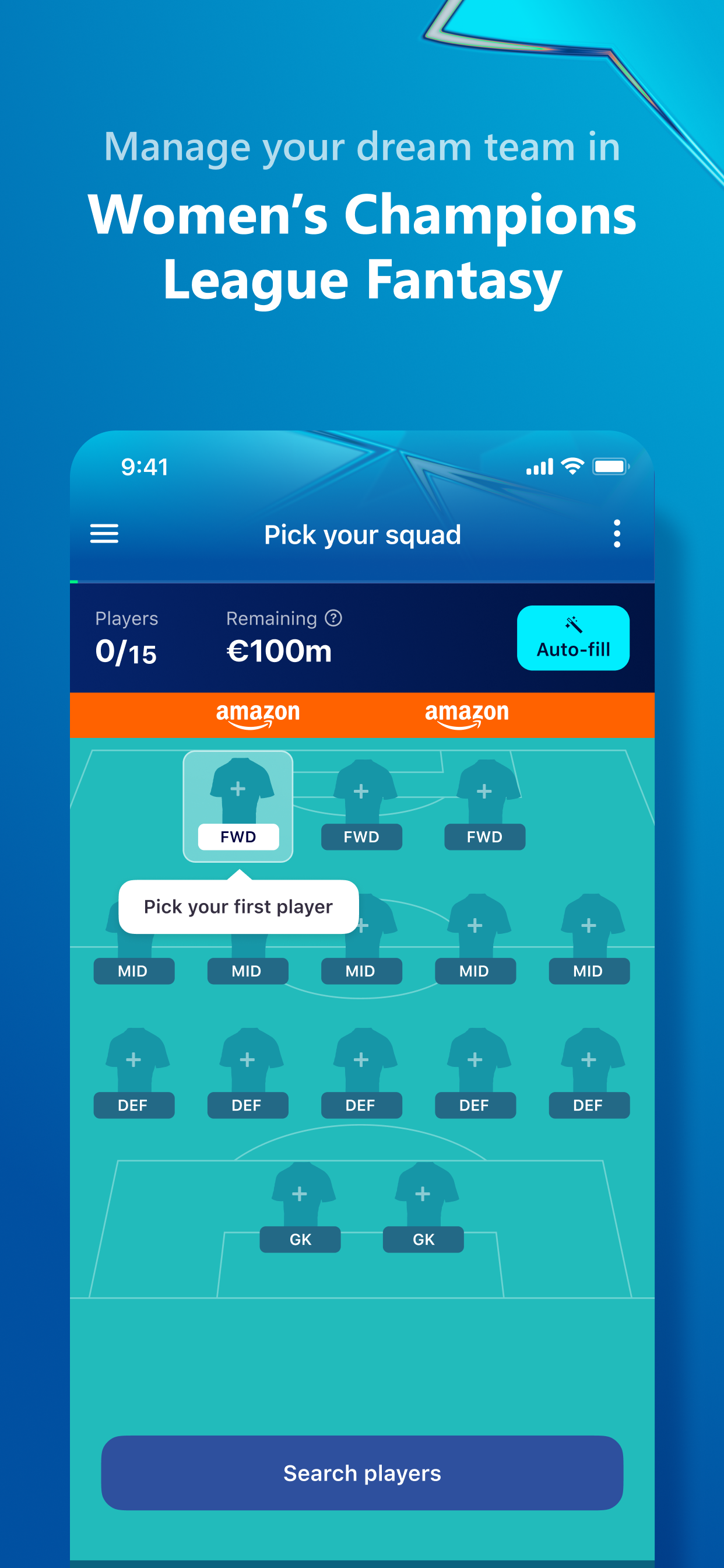 UEFA Gaming: Fantasy Football screenshot 5