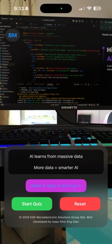 EGK AI AR screenshot