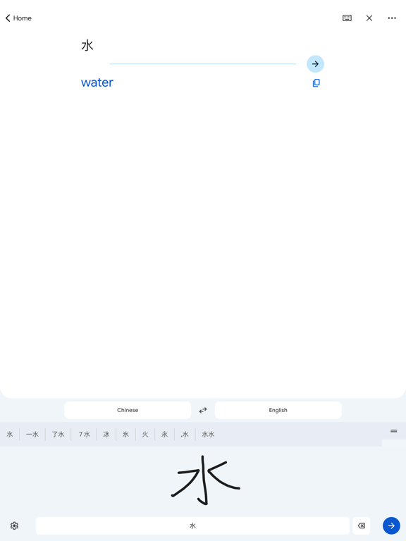 Google Translate iPad screenshot 4 - Reference app