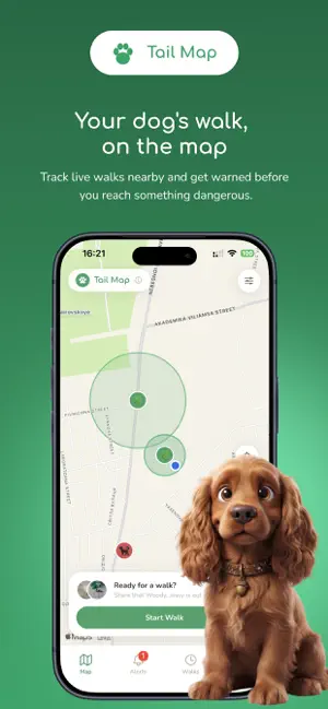 Tail Map – Dog Safety Map screenshot 1