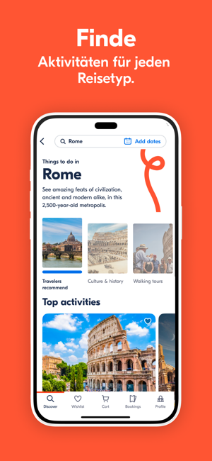 ‎GetYourGuide: Planen & buchen Screenshot