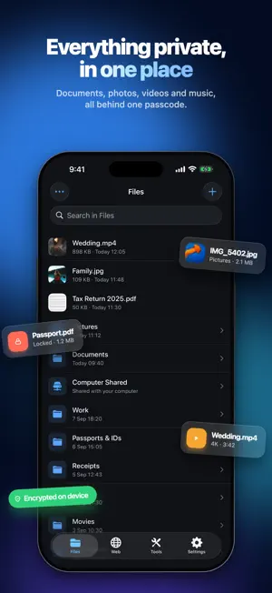 FileLock: Secret Photo Vault screenshot 1