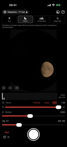 ksAstroLens iPhone screenshot