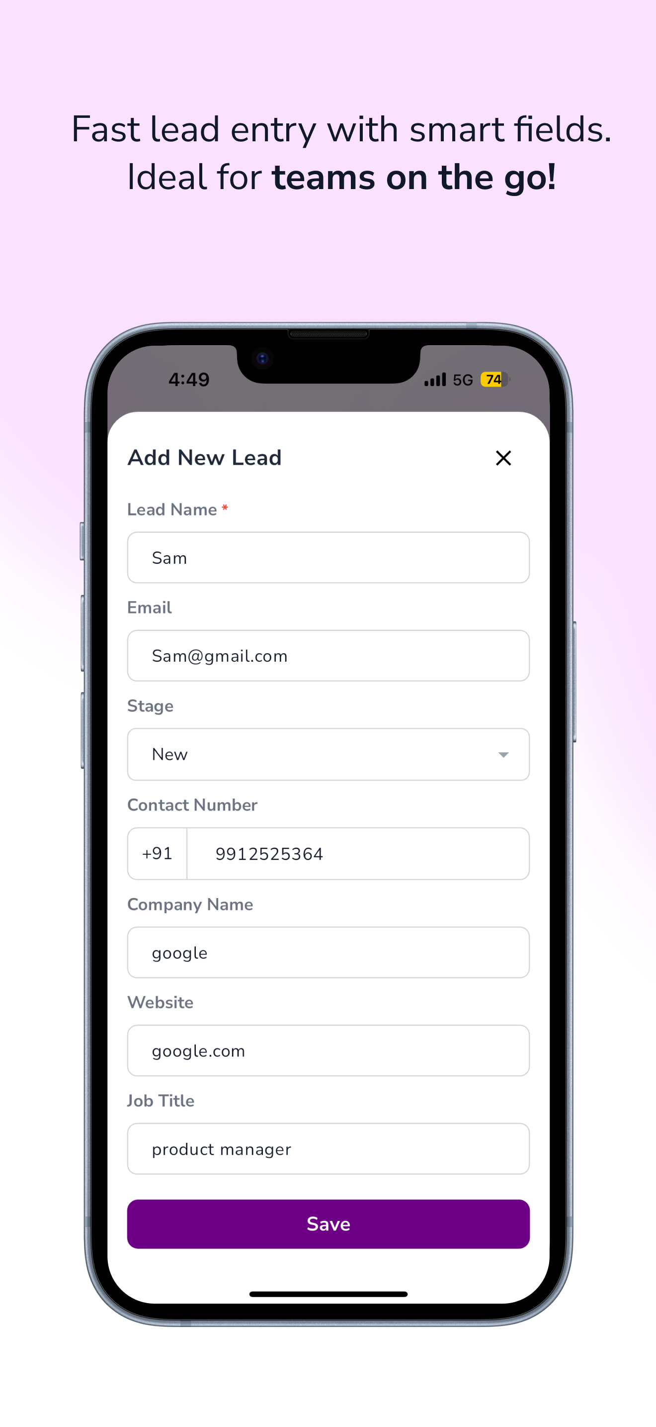 Leadmastro screenshot 3
