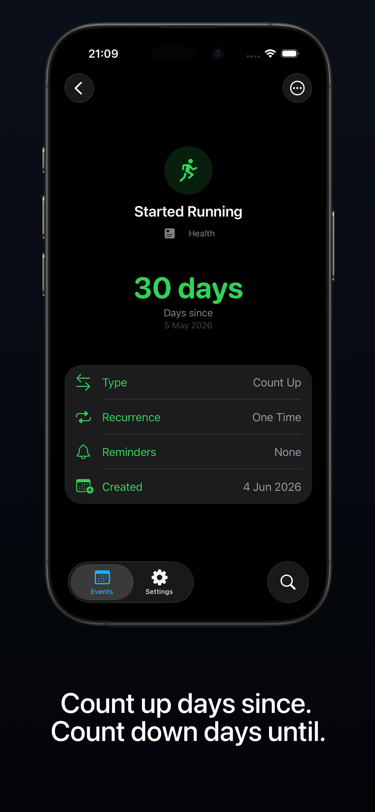Trackdown: Days Counter screenshot 4
