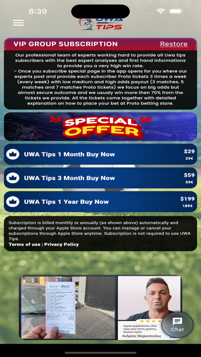 Uwa Tips - Proto Betting Screenshot