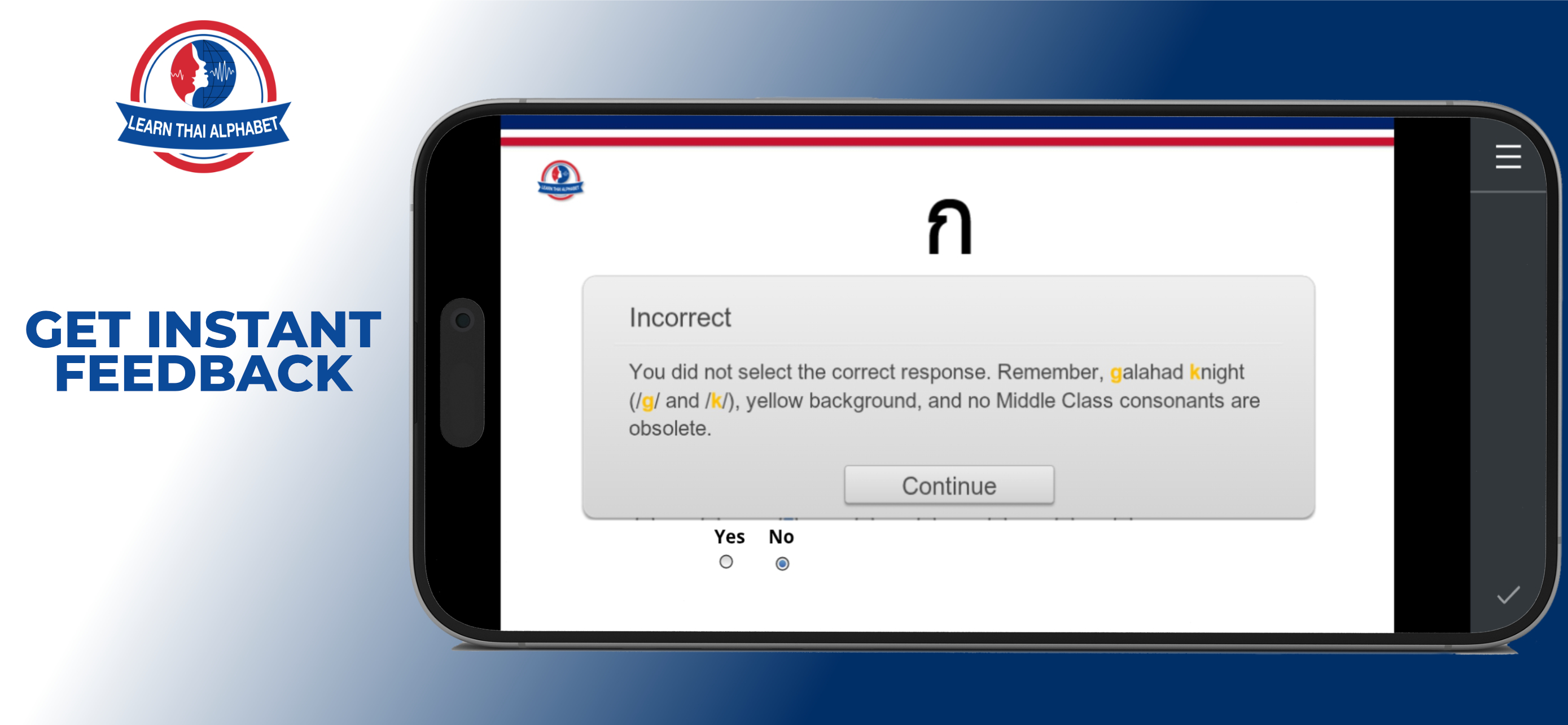 Learn Thai Alphabet - Quest screenshot 5