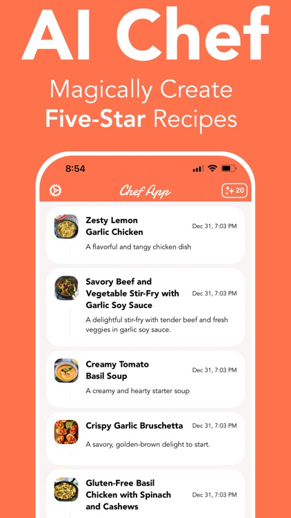 ChefApp - AI Recipe Creator