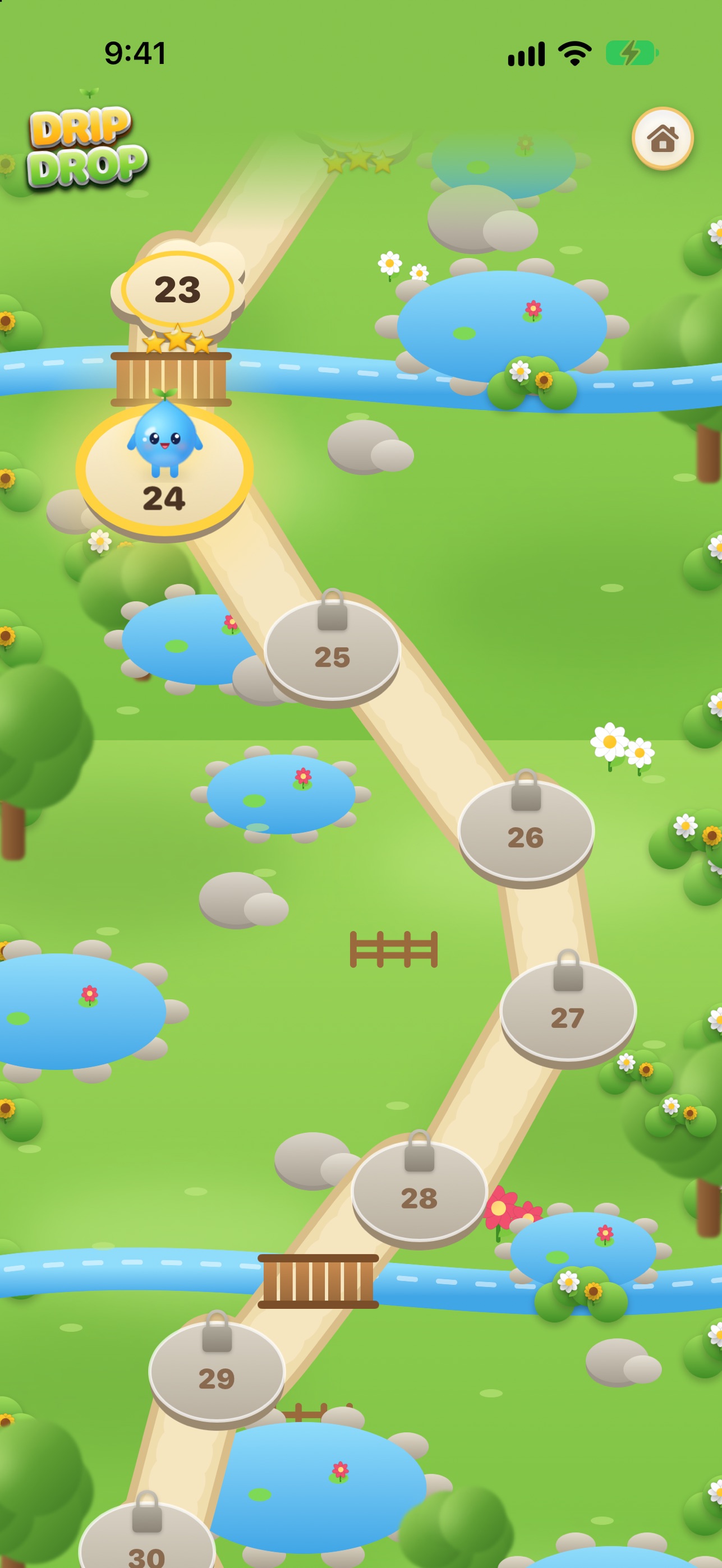 Screenshot 4 of Drip Drop - Garden Puzzle