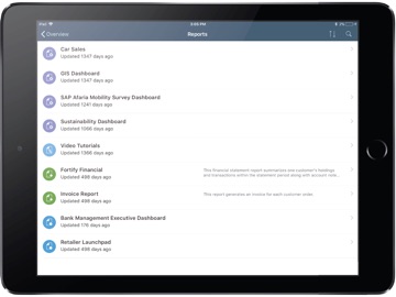 SAP BusinessObjects Mobile