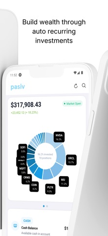 Pasiv : Smarter Wealth Screenshot 1 of 6