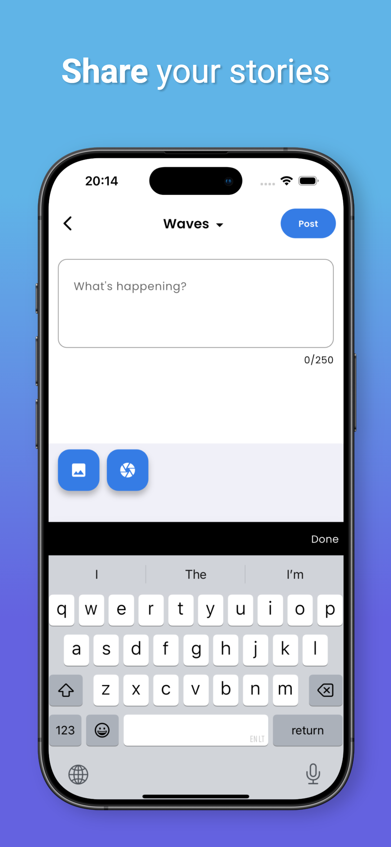 Waves - short content sharing screenshot 4