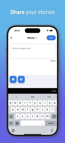 Waves - short content sharing Screenshot 4 of 5