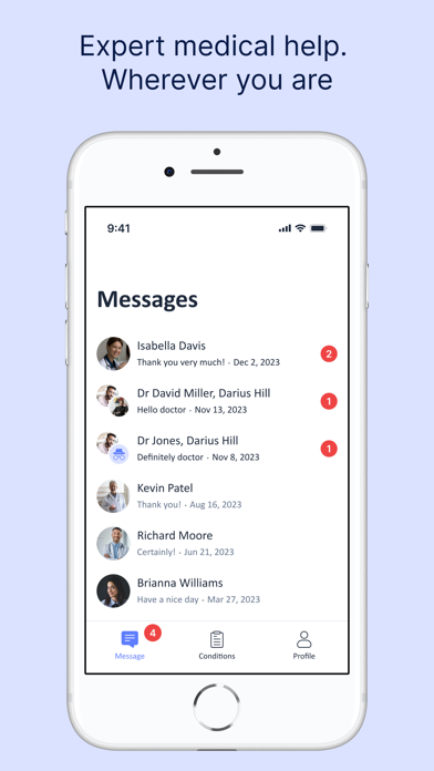 Kavira iPhone screenshot 2 - Medical app