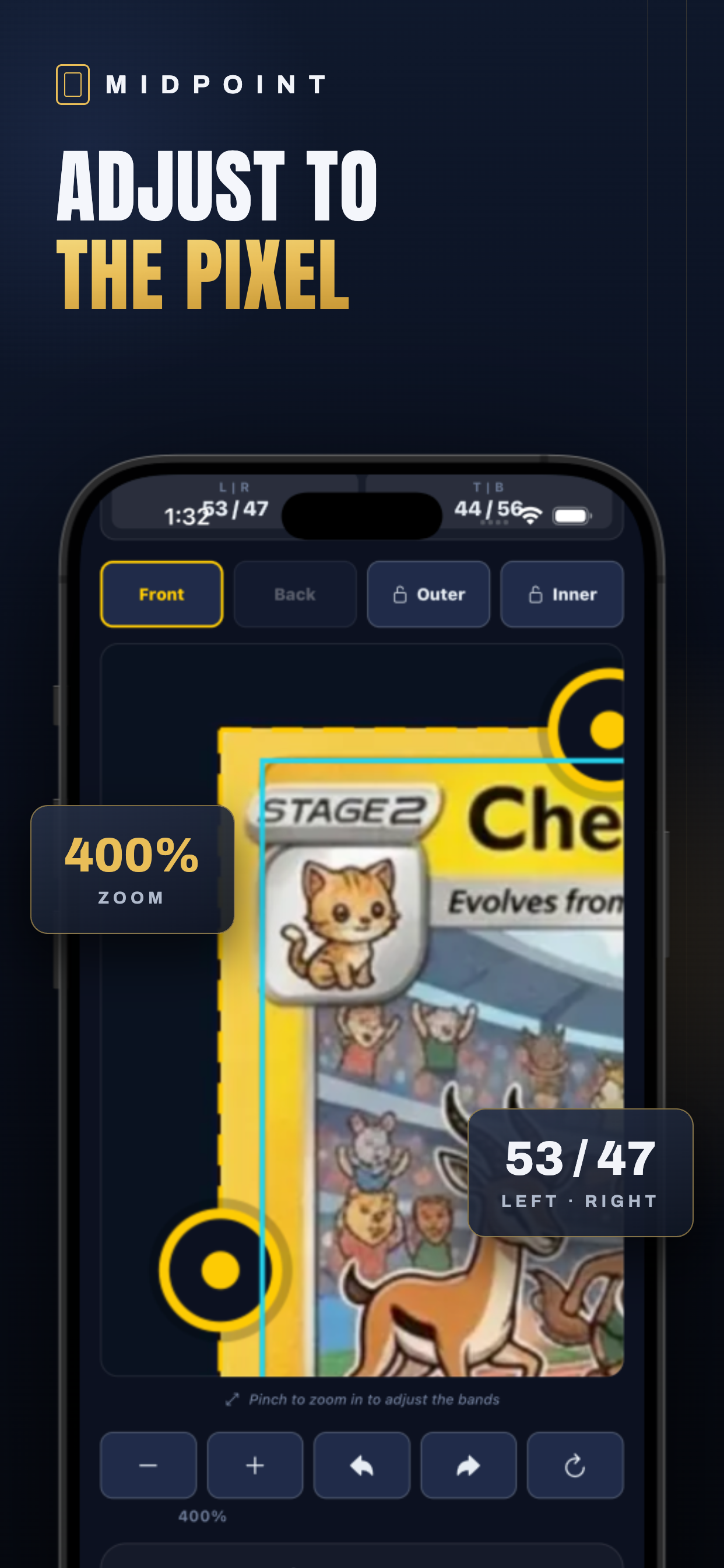 Midpoint - Card Centering Tool screenshot 4