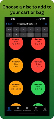 MyDiscGolfBag screenshot