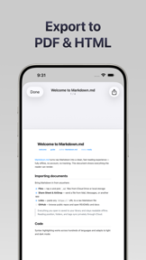 Markdown.md - Reader & Editor screenshot