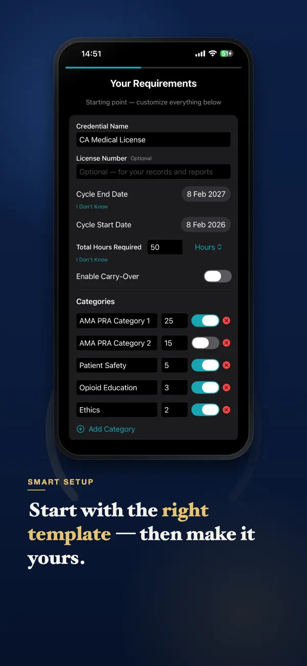Screenshot #3 pour CE Tracker Pro: Hours & CPE