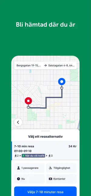 När du vill trafik screenshot 2