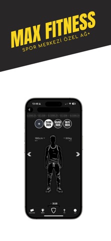 MAX FITNESS iPhone screenshot