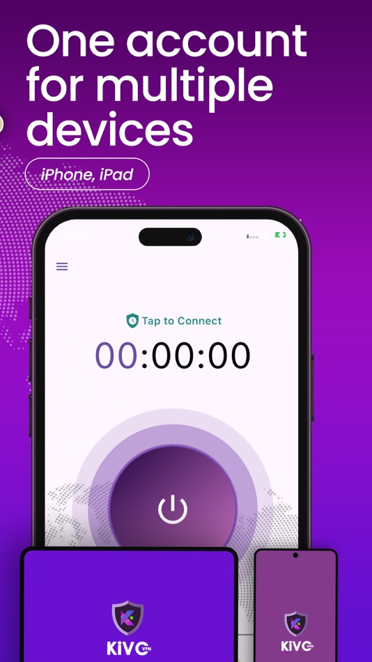 #5. Secure VPN App: Kivo VPN (iOS) Podle: DATADYNAMO TECHNOLOGIES PRIVATE LIMITED