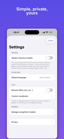Slova: Voice to Text Screenshot 6 of 6
