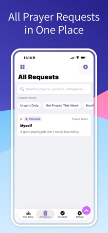 Pray for Them: Prayer Tracker Screenshot 1 of 5