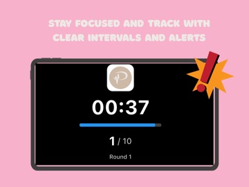 Power Interval Timer iPad screenshot