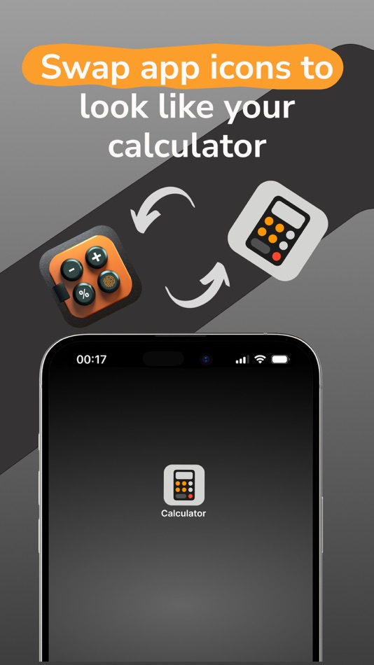#3. Hide photos: fake calculator (iOS) 由: MONIKA MONKUTE