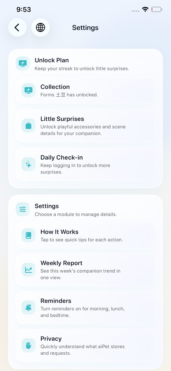 iPhone screenshot