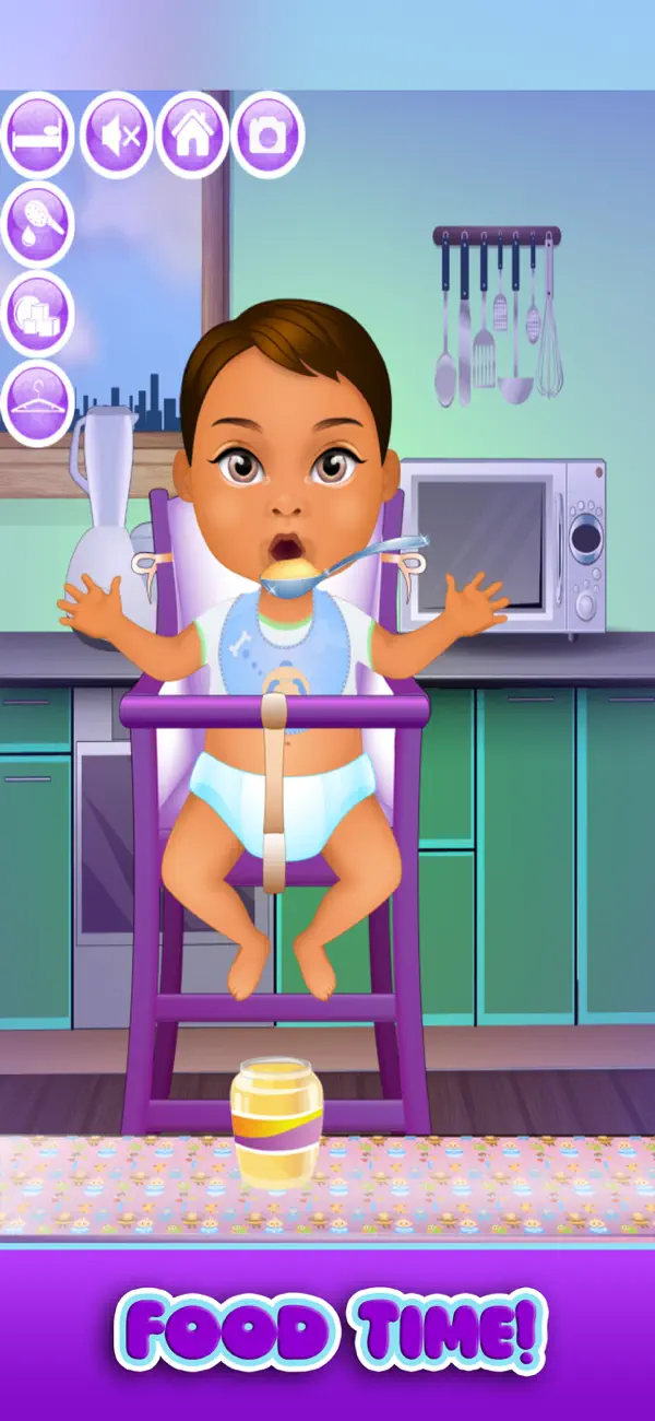 Screenshot #2 pour Baby Care Home - Games for Fun