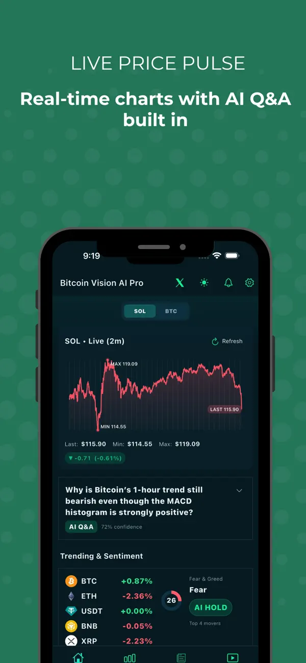 Screenshot #3 pour Bitcoin Vision AI Pro