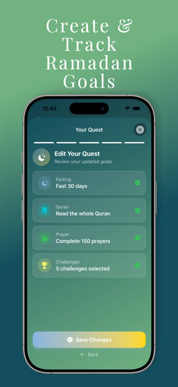 Screenshot #2 pour Niyyah Journey- Prayer & Quran