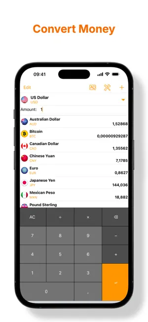 My Currency Converter • screenshot 2