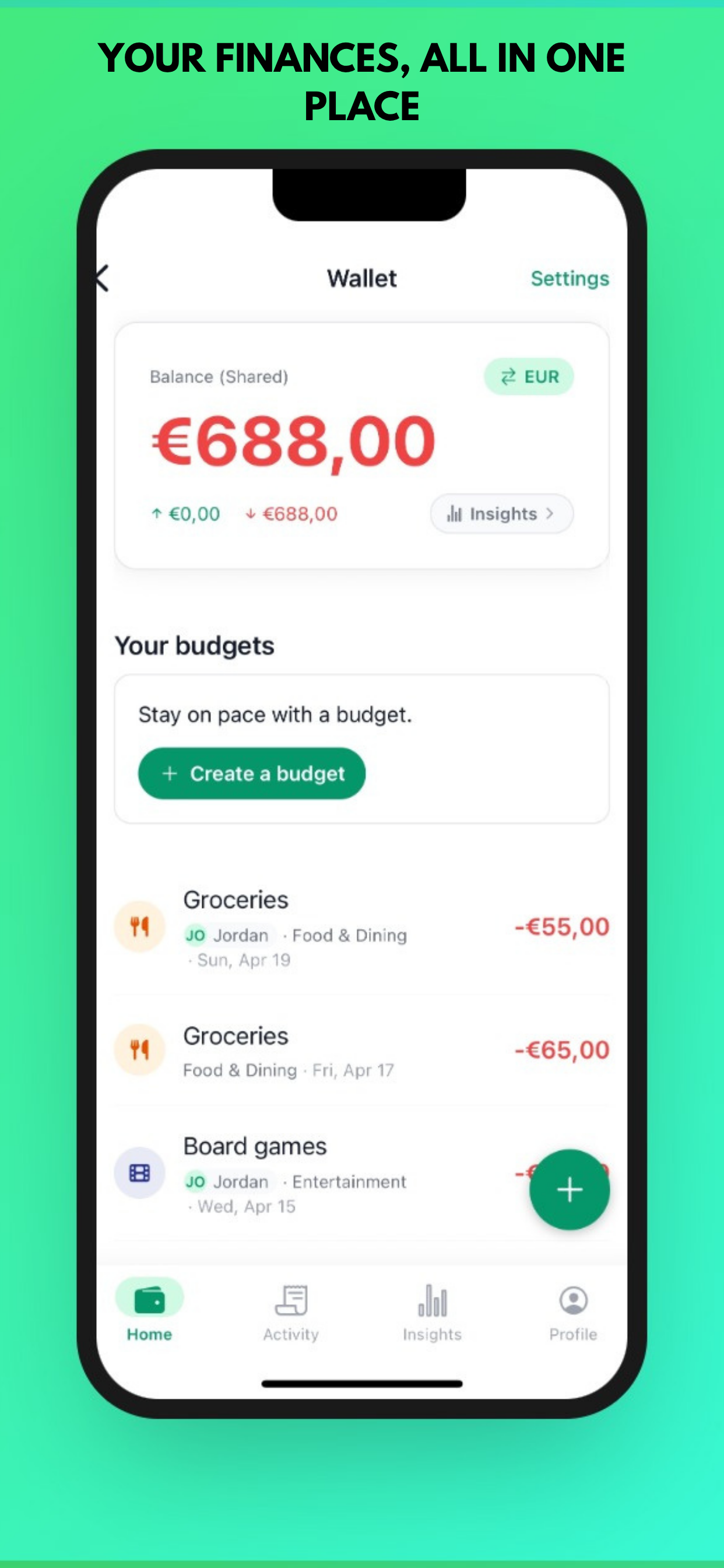 BudgetLuma – Expense Tracker